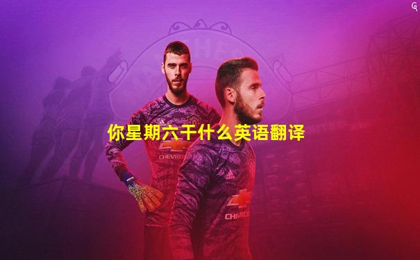 你星期六干什么英语翻译