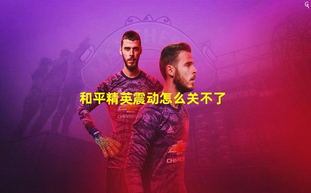 和平精英震动怎么关不了