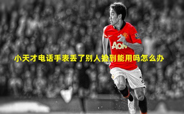 小天才电话手表丢了别人捡到能用吗怎么办