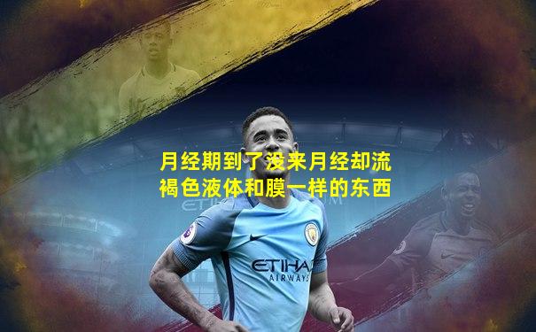 月经期到了没来月经却流褐色液体和膜一样的东西
