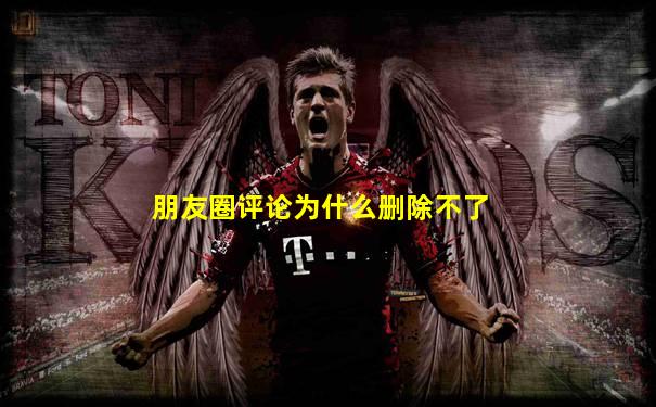朋友圈评论为什么删除不了
