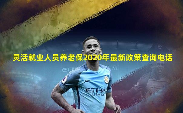 灵活就业人员养老保2020年最新政策查询电话