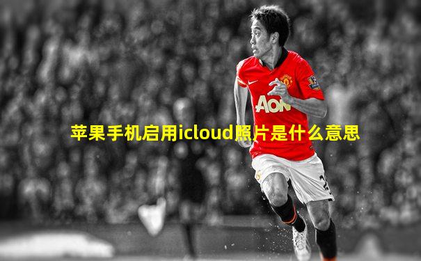 苹果手机启用icloud照片是什么意思