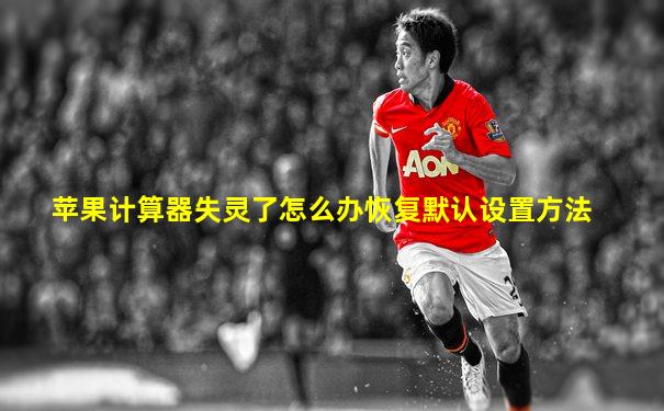苹果计算器失灵了怎么办恢复默认设置方法